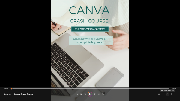Canva Crash Course